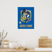 Justice League | Wonder Woman JL Logo Art Poster (Keuken)