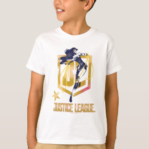 Justice League Wonder Woman JL Logo Art T-shirt