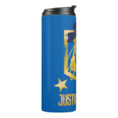 Justice League | Wonder Woman JL Logo Art Thermosbeker (Gedraaid links)