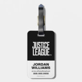 Justice League | Wonder Woman met Lasso Pop Art Bagagelabel (Achterkant verticaal)