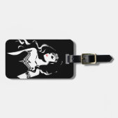 Justice League | Wonder Woman Noir Pop Art Bagagelabel (Voorkant horizontaal)