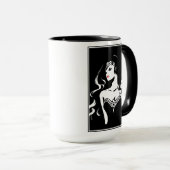 Justice League | Wonder Woman Noir Pop Art Mok (Voorkant rechts)