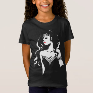 Justice League   Wonder Woman Noir Pop Art T-shirt
