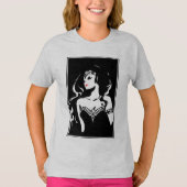 Justice League | Wonder Woman Noir Pop Art T-shirt (Voorkant)