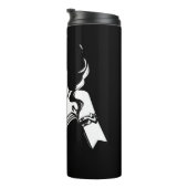 Justice League | Wonder Woman Noir Pop Art Thermosbeker (Geroteerd rechts)