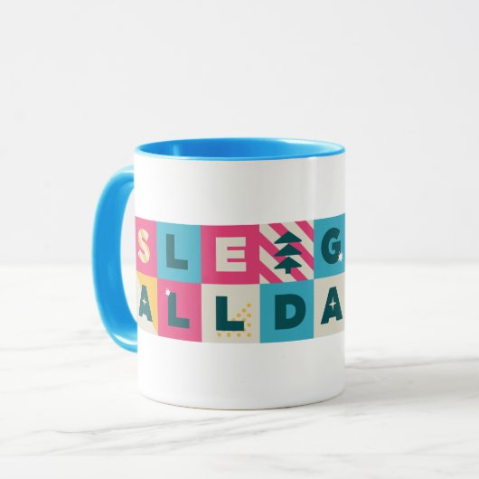 Justice League Wonder Woman "Sleigh All Day" Mok (Voorkant links)