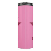 Justice League | Wonder Woman & Stars Pop Art Thermosbeker (Achterkant)