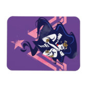 Justice League | Wonder Woman & Symbol Pop Art Magneet (Horizontaal)