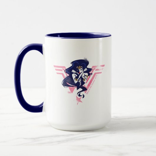 Justice League | Wonder Woman & Symbol Pop Art Mok (Links)