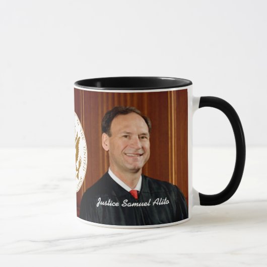 Justice Samuel Alito Mok (Rechts)
