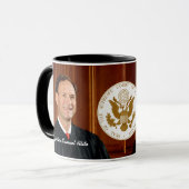 Justice Samuel Alito Mok (Voorkant links)