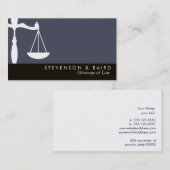 Justice Scale Attorney at Law Group on Visitekaartje (Voorkant / Achterkant)