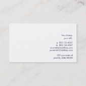 Justice Scale Attorney at Law Group on Visitekaartje (Achterkant)