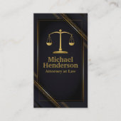 Justice Scales | advocaat Afsprakenkaartje (Voorkant)