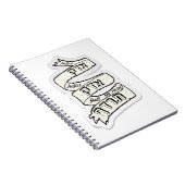 Justice shall you want - Tzedek, Tzedek Tirdof Notitieboek (Rechterzijde)