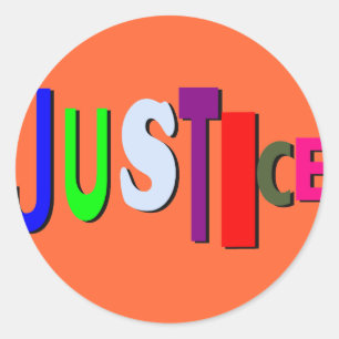 Justice Sticker
