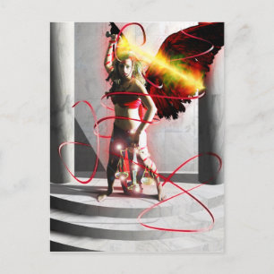 Justice Tarot Card Art Briefkaart