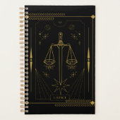 Justice Tarot card art Planner (Voorkant)
