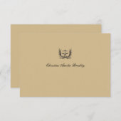 Justice Wreatalized Notecard/Bedankt Bedankkaart (Voorkant / Achterkant)