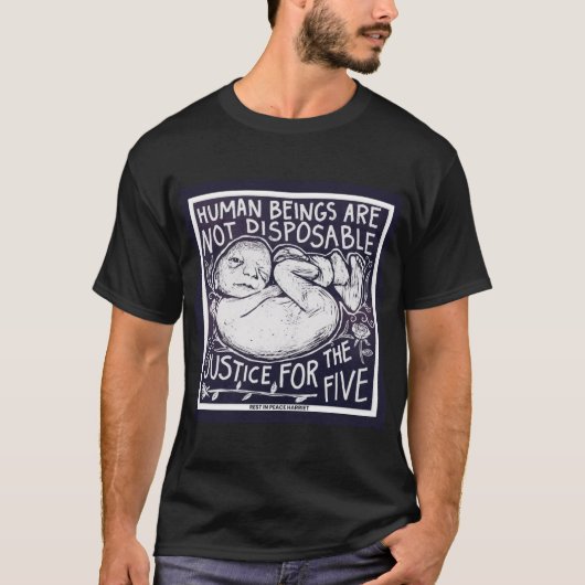 #JusticeForTheFive T-Shirt (Voorkant)