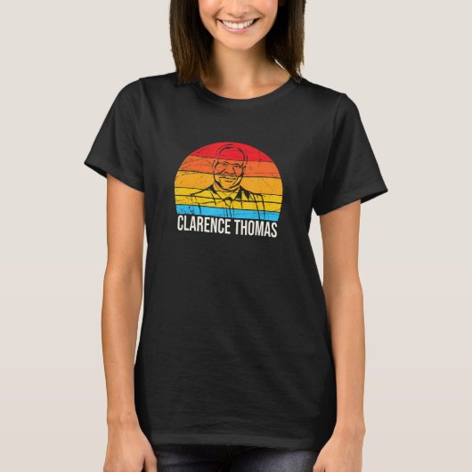 Justices Clarence Thomas  T-shirt (Voorkant)