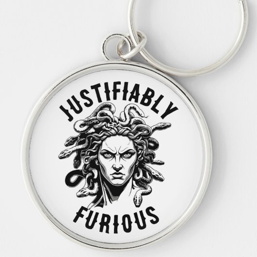 Justifiably Furious feat. Medusa Sleutelhanger (Voorkant)