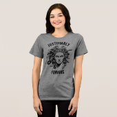 Justifiably Furious feat. Medusa Tri-Blend Shirt (Voorkant volledig)