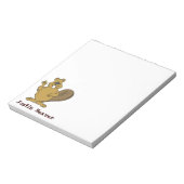 Justin Beaver Notitieblok (Linkerzijde)