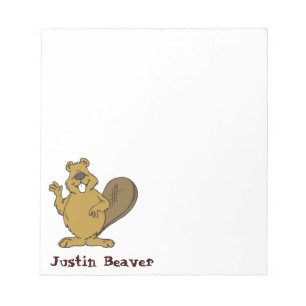 Justin Beaver Notitieblok