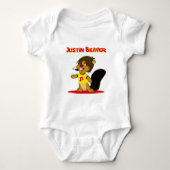 Justin Beaver Romper (Voorkant)
