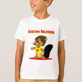 Justin Beaver T-shirt (Voorkant)