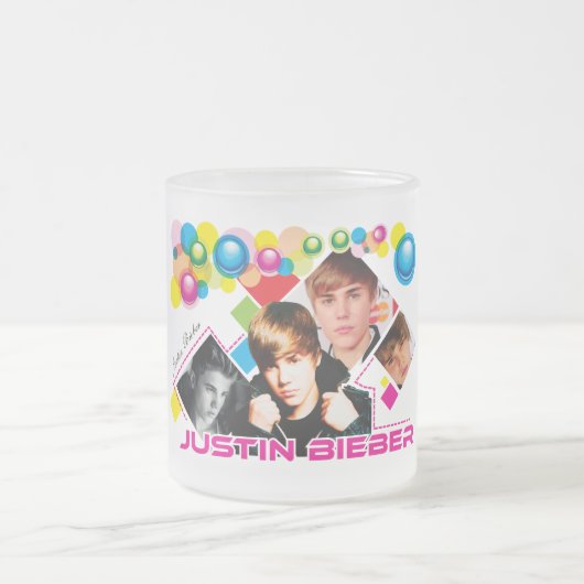 Justin Bieber glazen mok (Center)