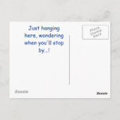 Justin Briefkaart (Achterkant)