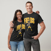 Justin Fields Pittsburgh Karikatuur T-shirt (Unisex)