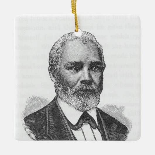 Justin Holland Keramisch Ornament (Voorkant)