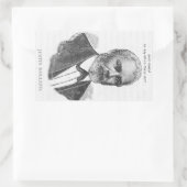 Justin Holland Rechthoekige Sticker (Tas)