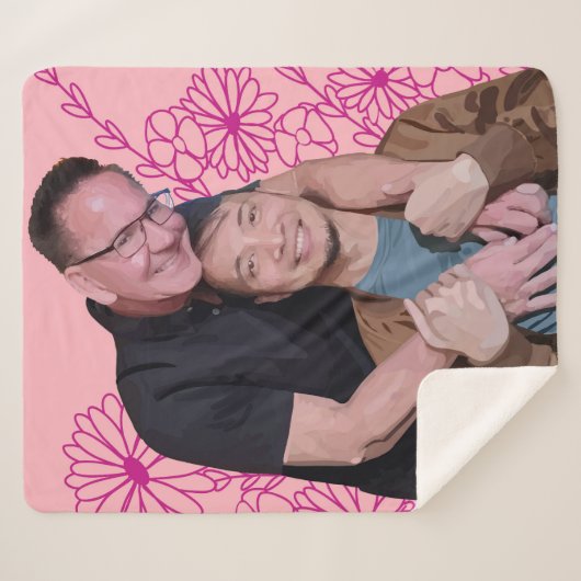 Justin & Jeff 2025 deken (Voorkant (horizontaal))