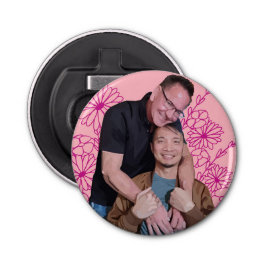 Justin & Jeff 2025 flesopener Button Flesopener
