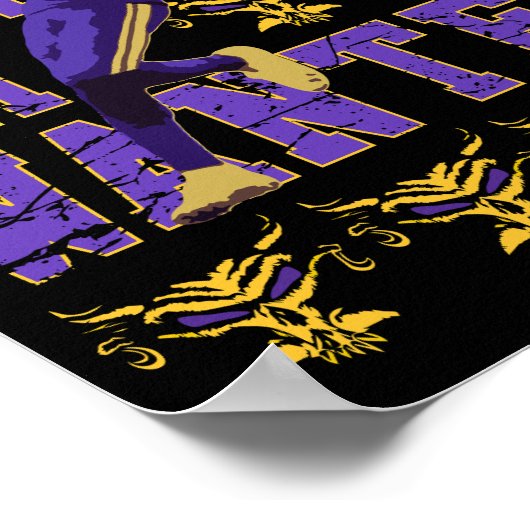 Justin Jefferson Poster (Hoek)