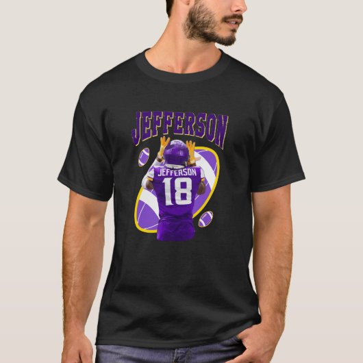 Justin Jefferson T-shirt (Voorkant)