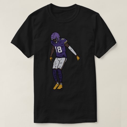 Justin Jefferson Viering 1 T-shirt (Design voorkant)