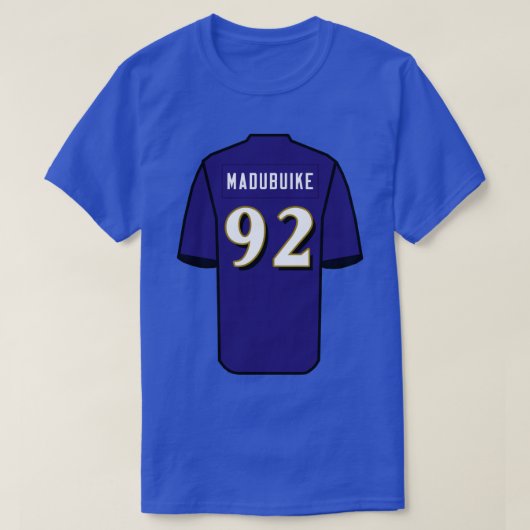 Justin Madubuike Jersey T-shirt (Design voorkant)