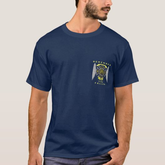 JUSTIN MONROE/VICTOR ISLER TRIBUTE SHIRT (Voorkant)