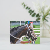 Justin Phillip legt de Vanderbilt vast Briefkaart (Staand voorkant)