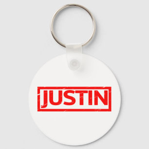 Justin Stamp Sleutelhanger