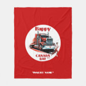 Justin Tru$#!%: Aftocht links Fleece Deken (Voorkant)