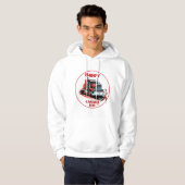 Justin Tru$#!%: fase verlaten links Hoodie (Voorkant volledig)