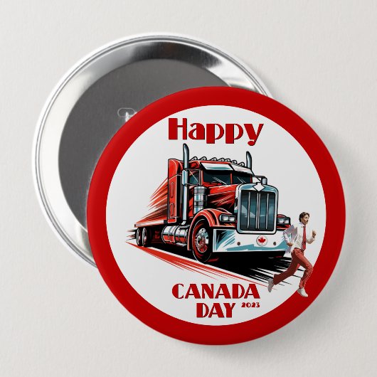 Justin Tru$#!%: fase verlaten links Ronde Button 4,0 Cm (Voorkant /achterkant)