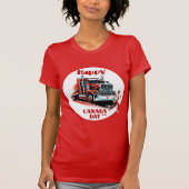 Justin Tru$#!%: fase verlaten links T-shirt (Voorkant)