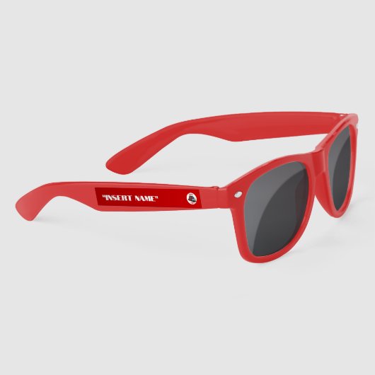 Justin Tru$#!%: fase verlaten links Zonnebrillen (Rechts)